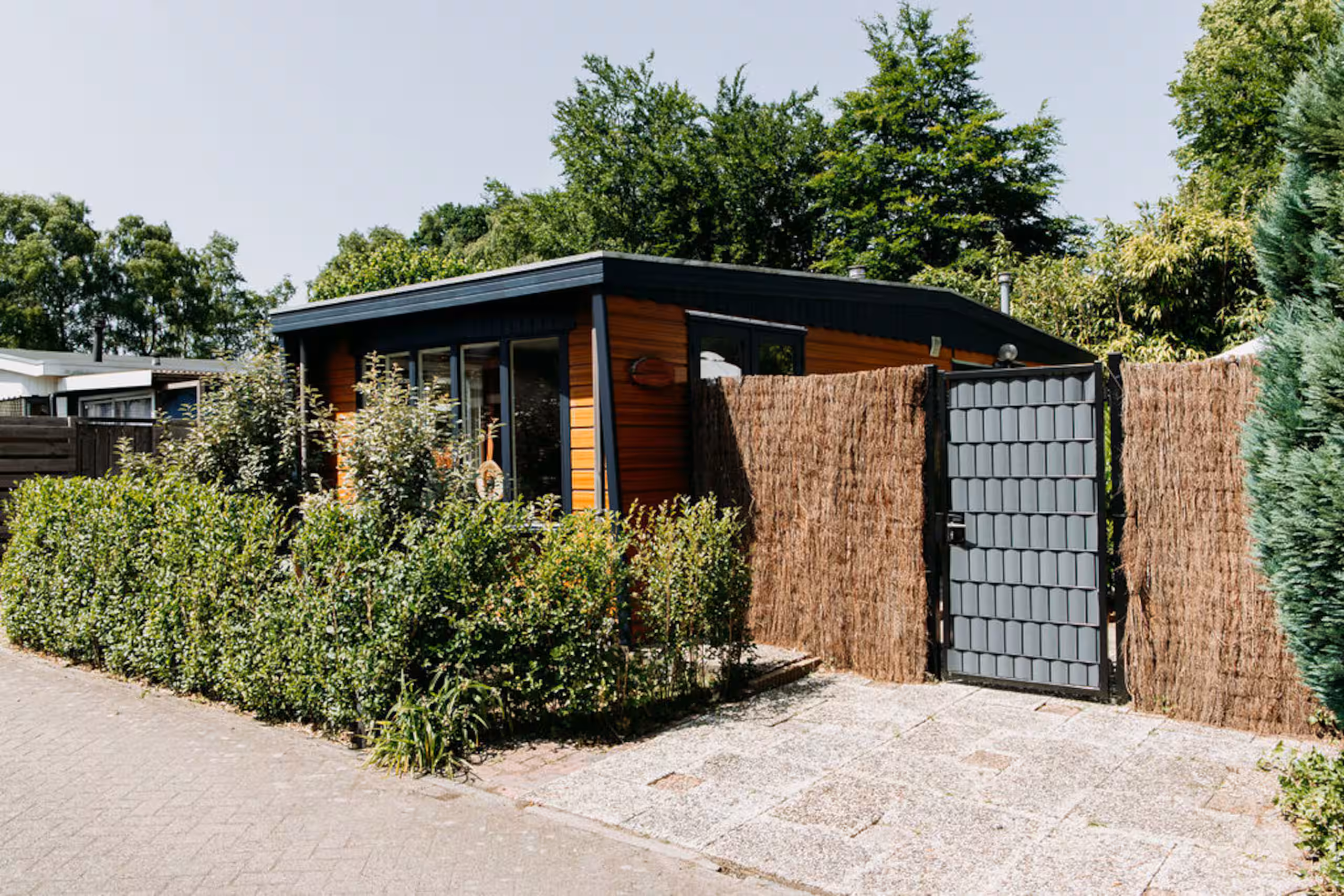 Buitenkant Tiny House Bamboo